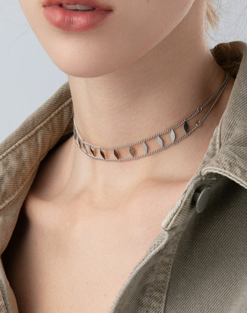 Double Layered Choker