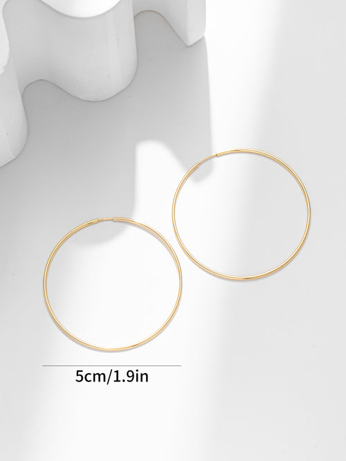 Ultra Lightweight Hoop Earring