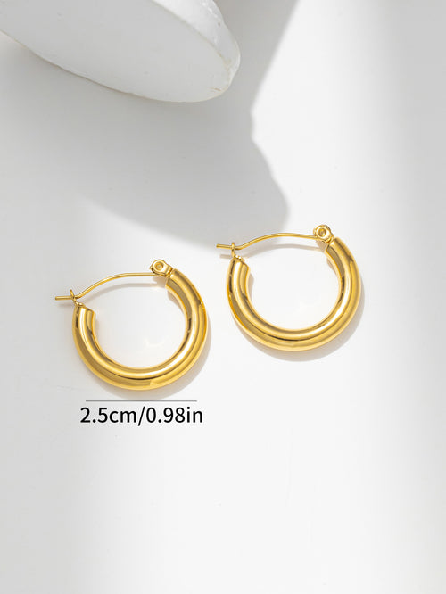 Classic Gold Hoop Earrings